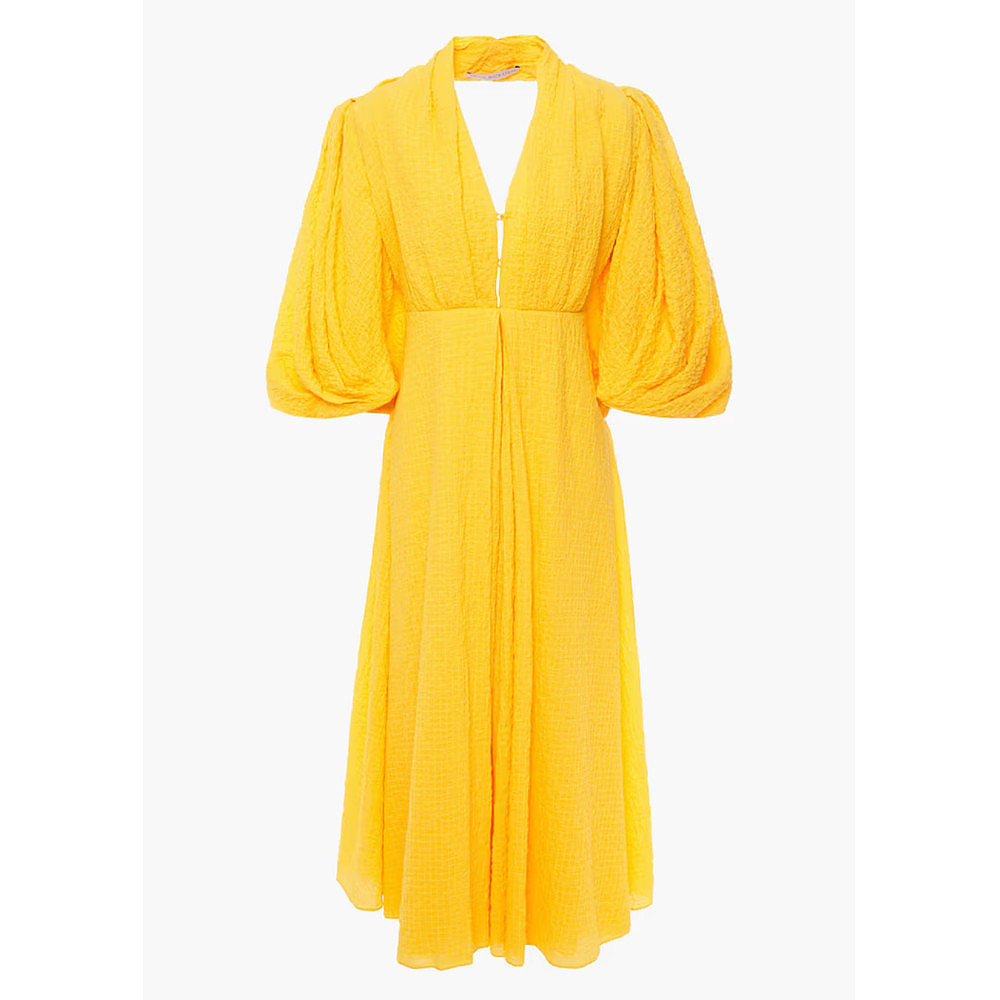 Emilia Wickstead Lemon Verbina Dress