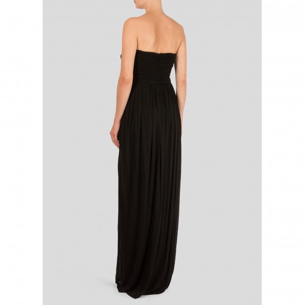 Sophia Kokosalaki Ruched Strapless Gown