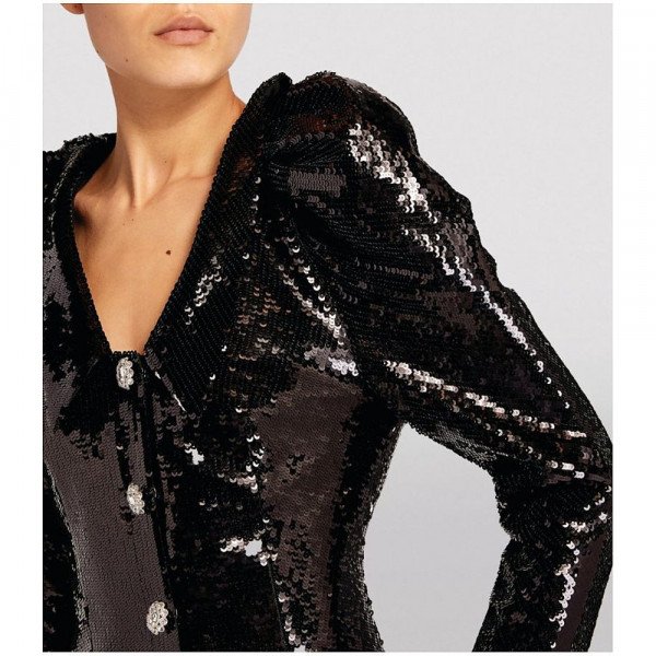Huishan Zhang Eugenia Sequinned Maxi Dress
