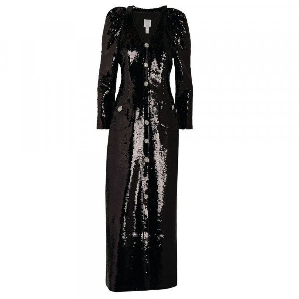 Huishan Zhang Eugenia Sequinned Maxi Dress