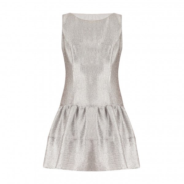 Vintage Vintage 1990s Metallic Mini Dress