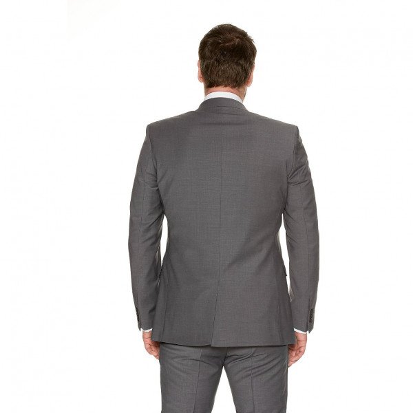 My Wardrobe Mens Grey Slim Fit Trousers