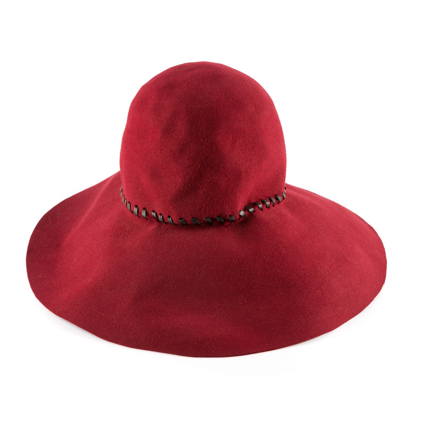 Saint Laurent Wide-Brimmed Felt Hat