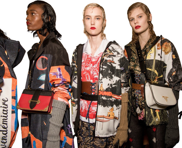 PRADA Floral Waterproof Rain Jacket