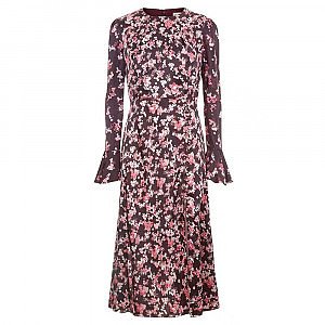 Dragonfly garden midi dress best sale