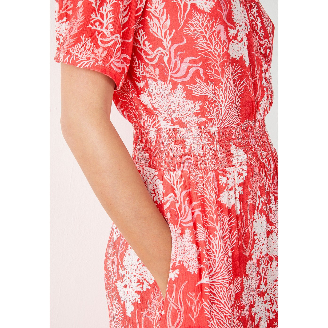 hush coral dress