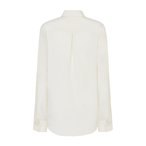 Serena Bute The Classic Shirt - Ivory Cupro Cotton