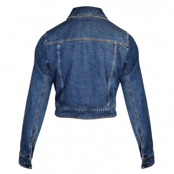 Sportmax Code Cropped Denim Jacket