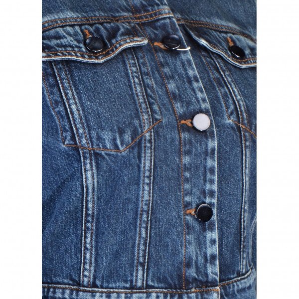 Sportmax Code Cropped Denim Jacket