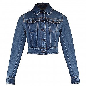 ジャケット SPORTMAX Denim Bormio Jacket Sportmax BORMIO Short denim jacket | REVERSIBLE