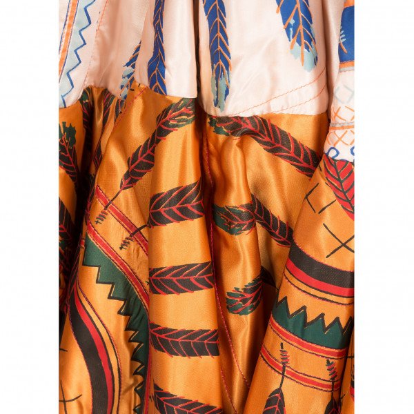 Zandra Rhodes Couture Contrast-Print Dress