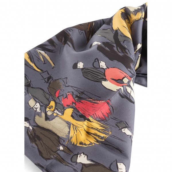 HERMÈS Paddock Silk Scarf