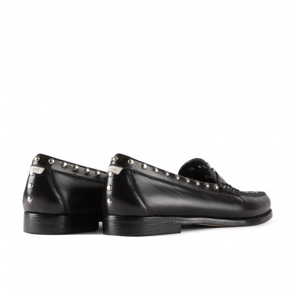 RE/DONE Studded Leather Loafers