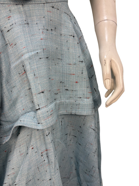 Bottega Veneta Bottega Veneta Blue A Line Skirt