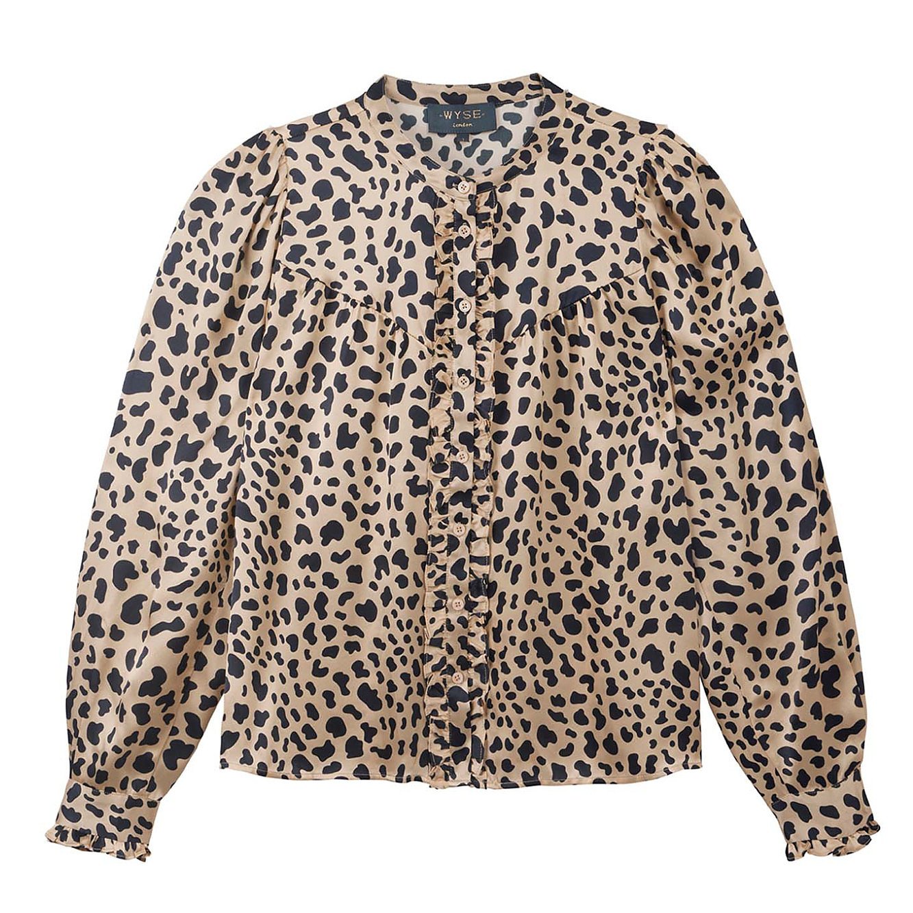 Wyse London Freida Modern Mono Leopard Blouse
