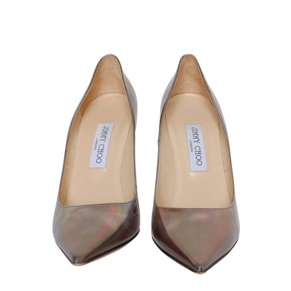 Jimmy Choo Disco Mirror Hologram Pumps