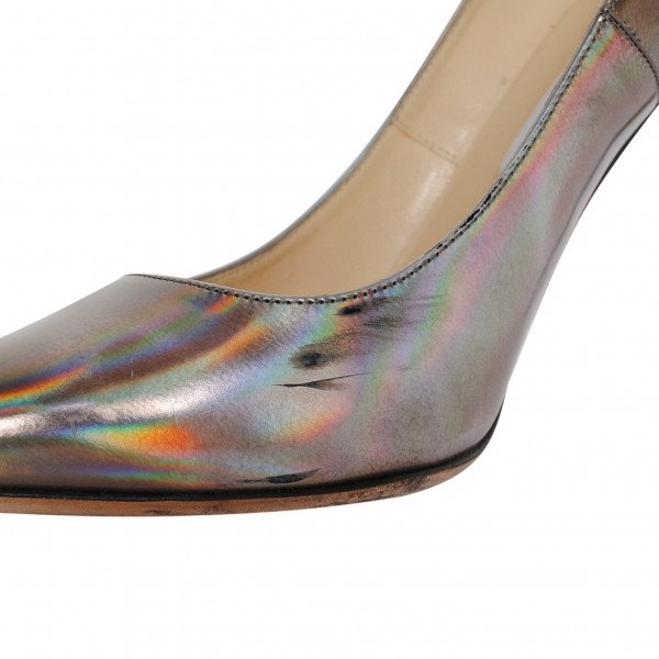 Jimmy Choo Disco Mirror Hologram Pumps