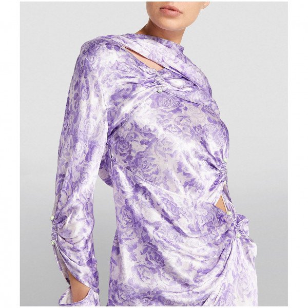 Ganni Floral Midi Dress