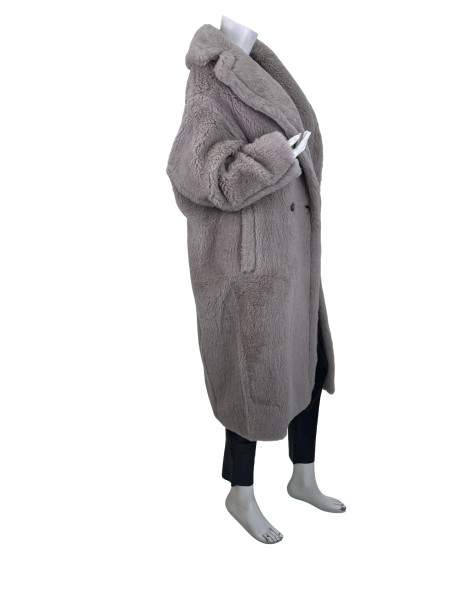 Max Mara Teddy Bear Coat in Taupe