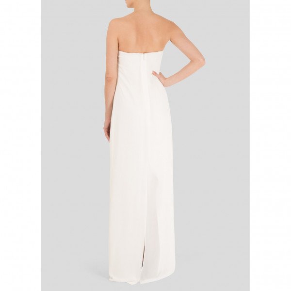 Halston heritage 2024 strapless gown