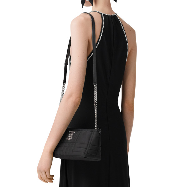 Burberry Quilted Fabric Small Soft Lola Bag