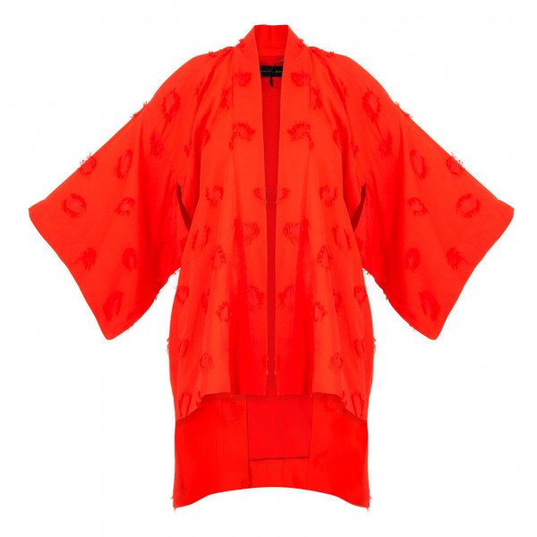 Roland Mouret Frayed Crepe Jacket