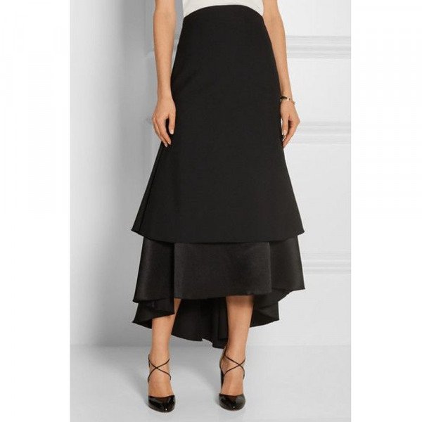 Ellery Suzie Double-Layered Skirt