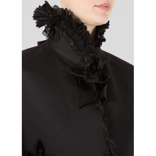 Vintage Victorian Ruffled Cape