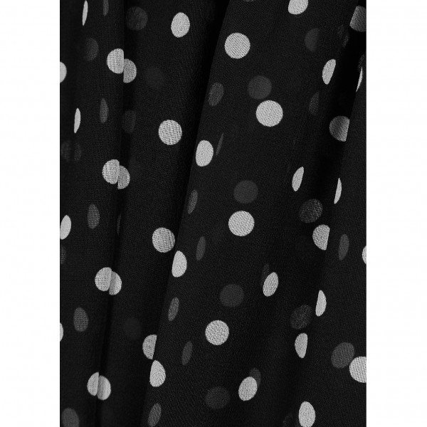 DRIES VAN NOTEN Delft Polka Dot Long Dress