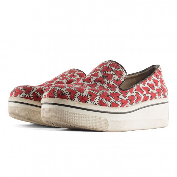 Stella McCartney Platform Print Loafers