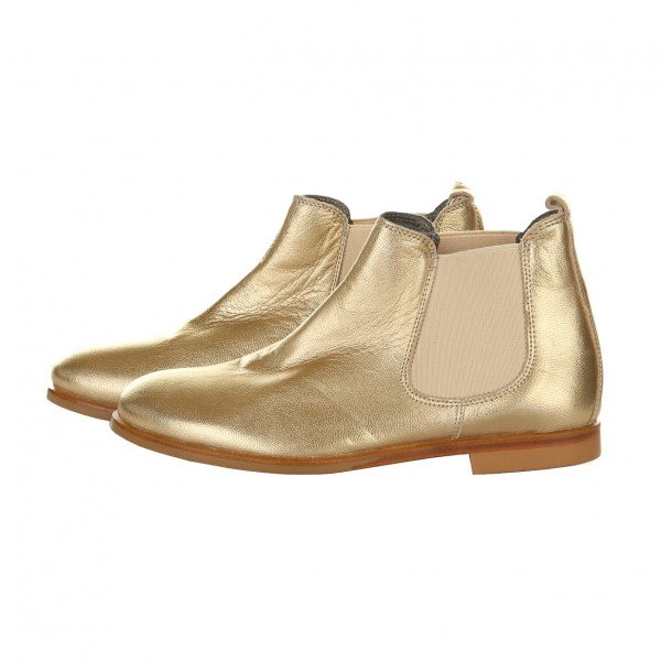 Bonpoint Gold Chelsea  Boots