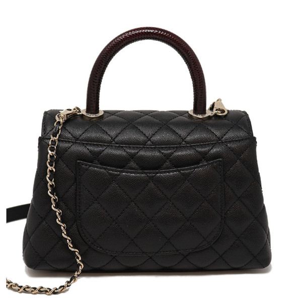 CHANEL Flap Bag with Top Handle