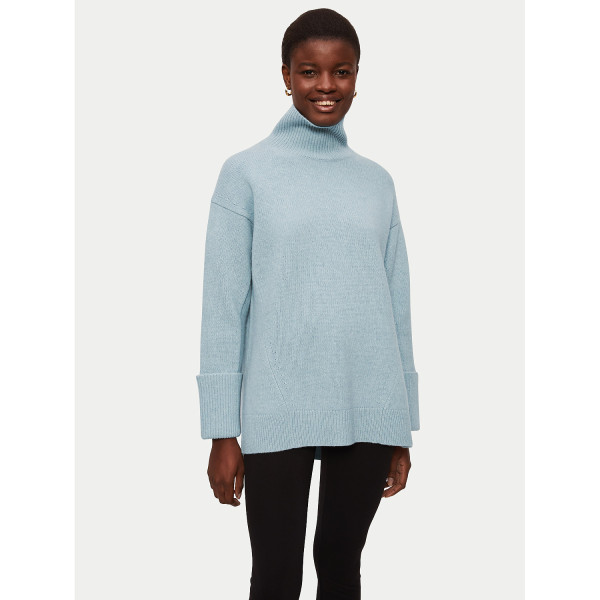 Jigsaw Boiled Wool Turtleneck Jumper