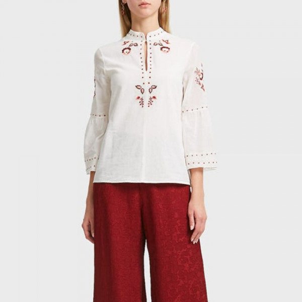 Vilshenko Naimh Embroidered Blouse