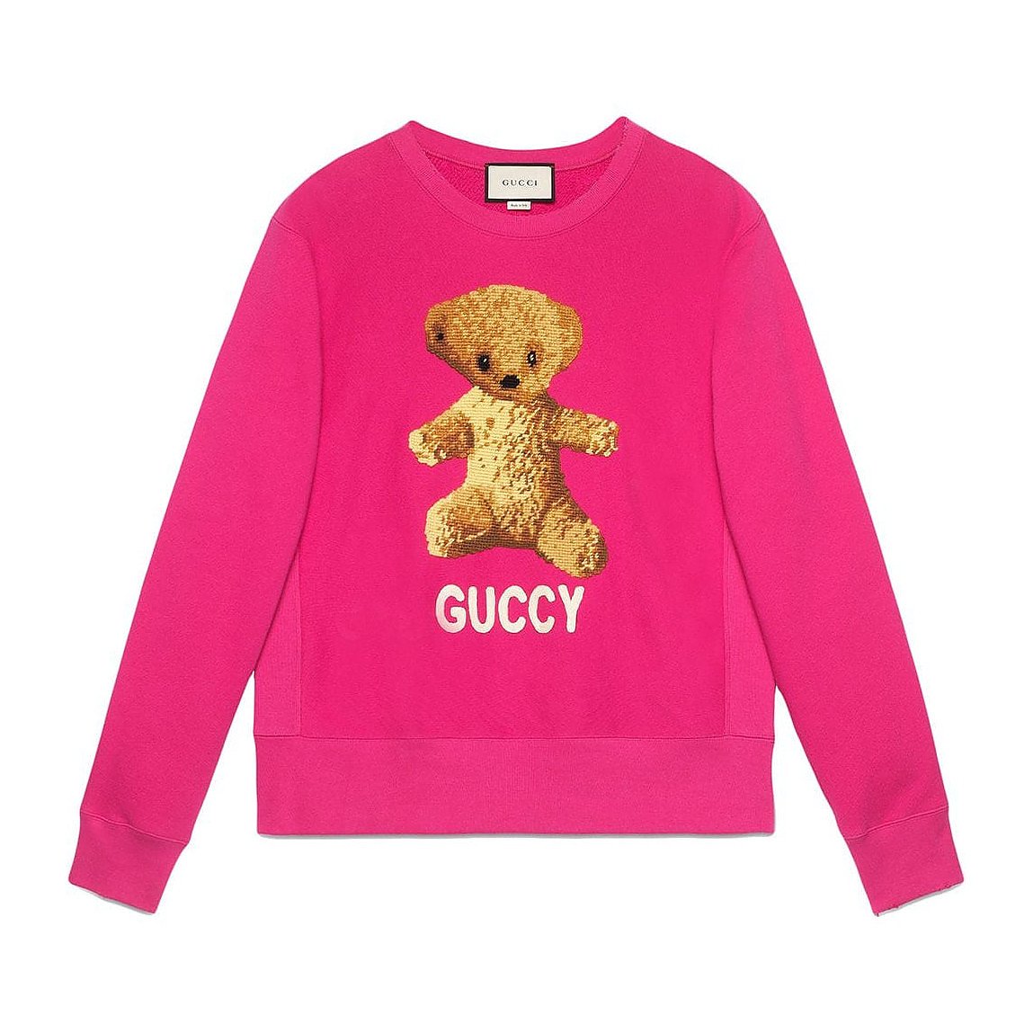 Rent Buy Gucci Teddy Bear Sweatshirt | MY WARDROBE HQ