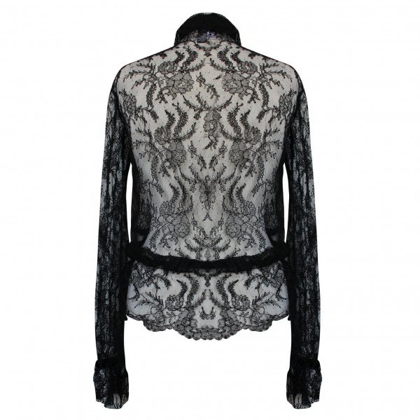 CHANEL Lace Blouse