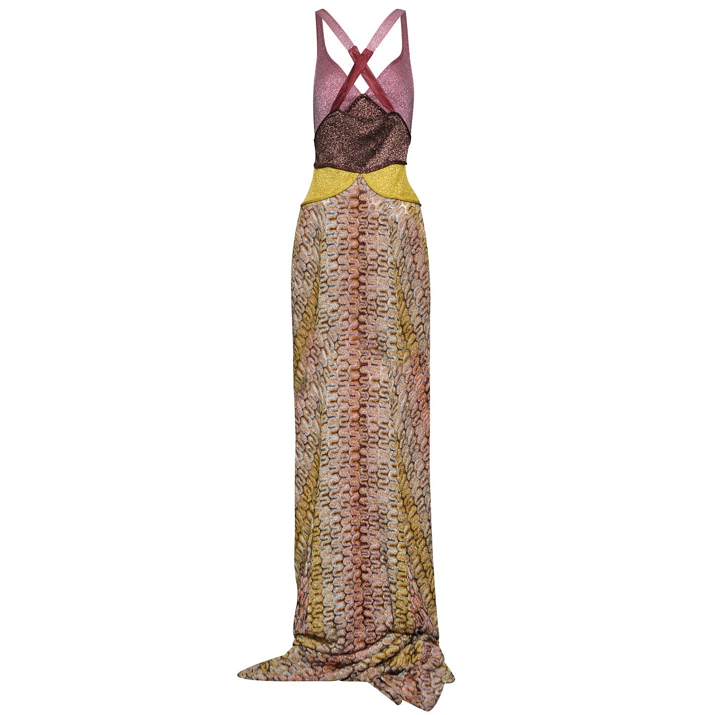 Missoni Multicolour Metallic Gown