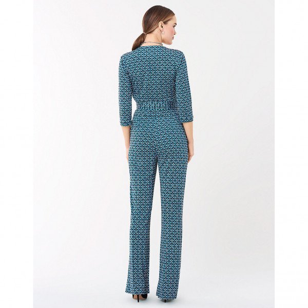 Diane von Furstenberg Pamela Silk-Jersey Jumpsuit