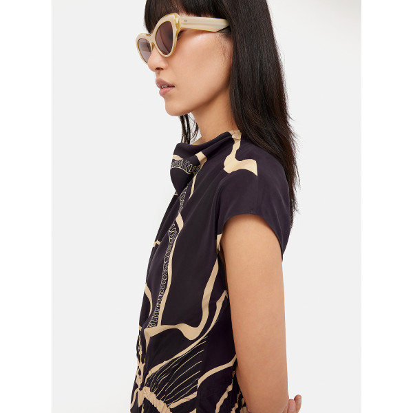 Jigsaw Sharan Ranshi Silk Dress