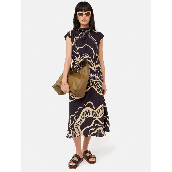 Jigsaw Sharan Ranshi Silk Dress