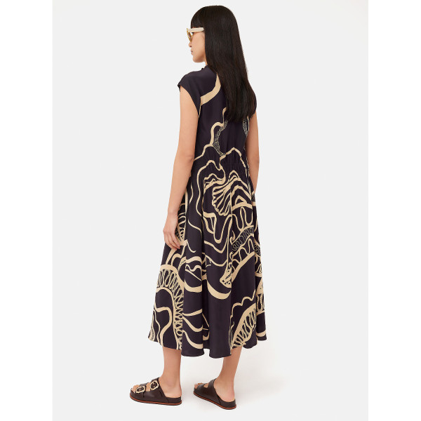 Jigsaw Sharan Ranshi Silk Dress