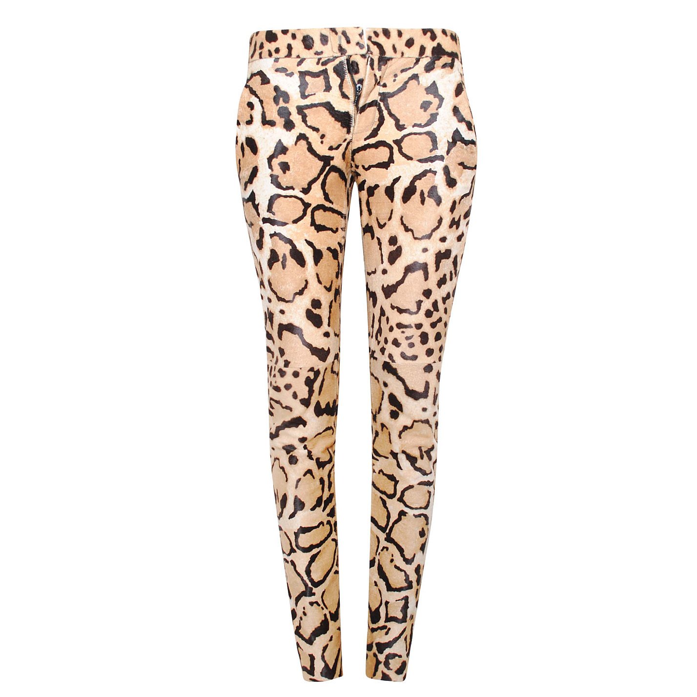 Gucci Leopard Print Trousers