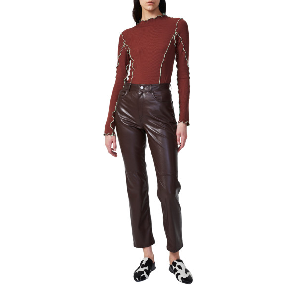 Rodebjer Loura Recycled Leather Trousers