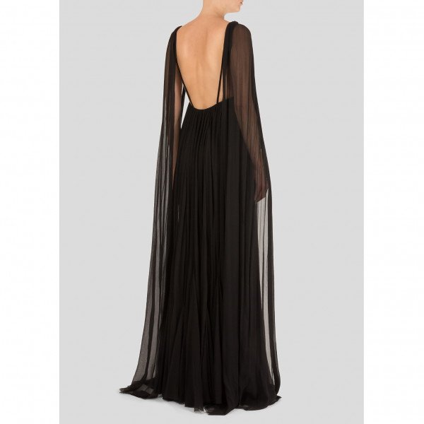 Urban Zen Silk-Chiffon Gown