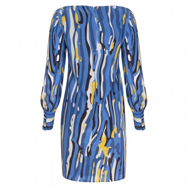 Dhela Printed Mini Shirt Dress