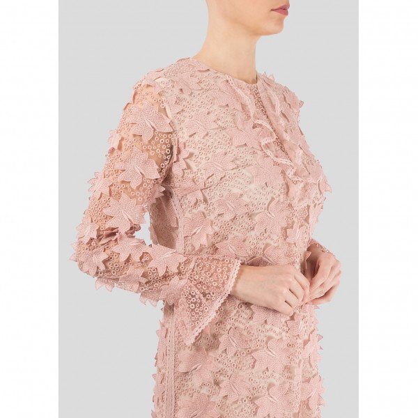 Vilshenko Lace Midi Dress