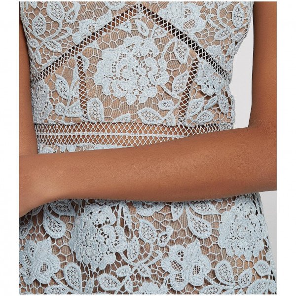 Self-Portrait Tiered Lace Dress