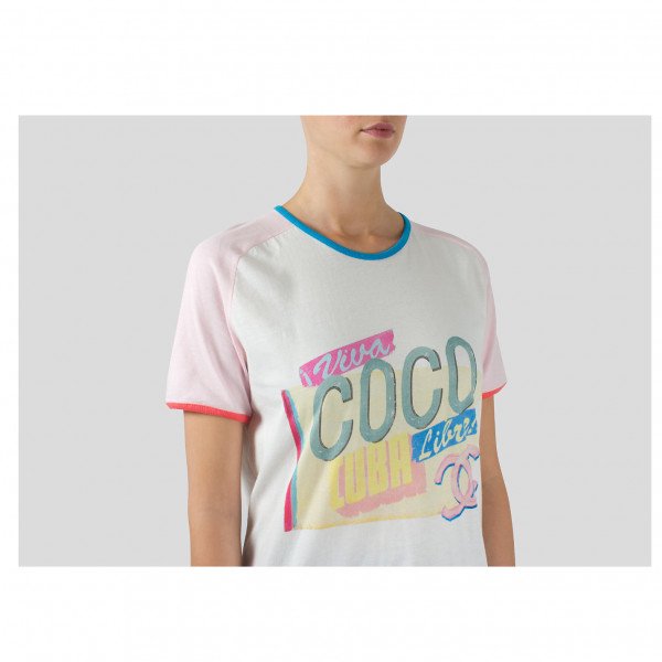 CHANEL Pastel Print T-Shirt