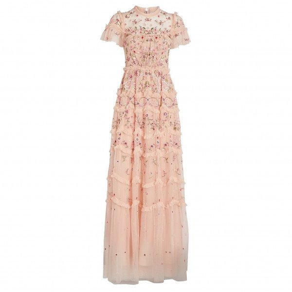 Needle & Thread Embroidered Elsie Ribbon Gown