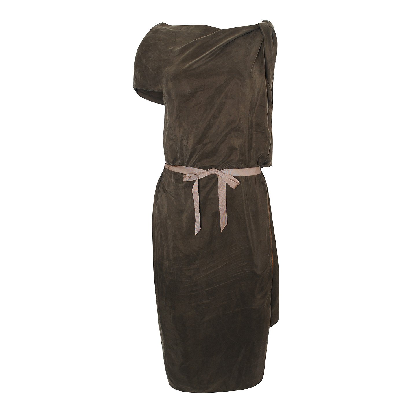 Roland Mouret Asymmetrical Velvet Dress